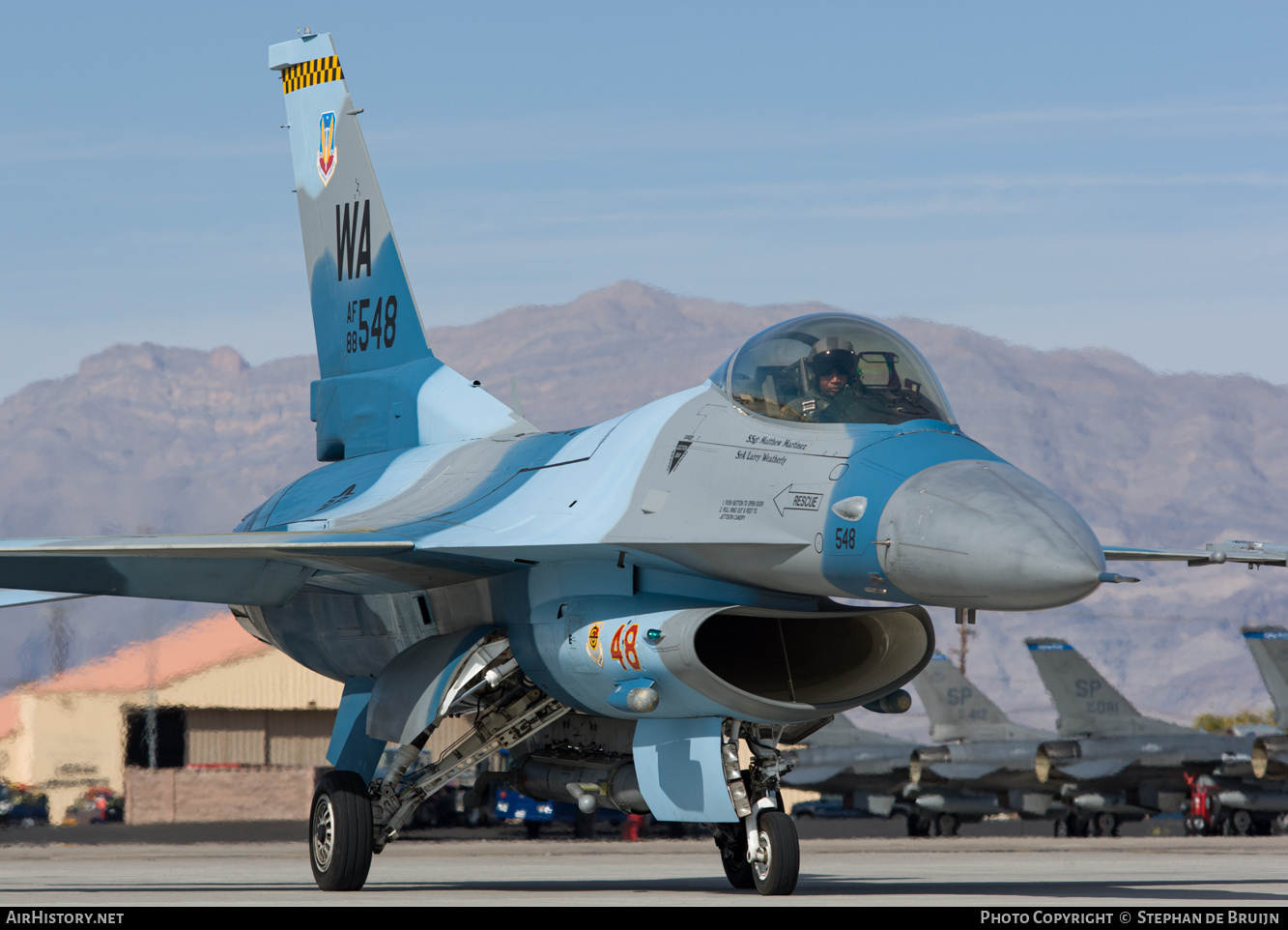 Aircraft Photo of 88-0548 / AF88-548 | General Dynamics F-16C Fighting Falcon | USA - Air Force | AirHistory.net #188553