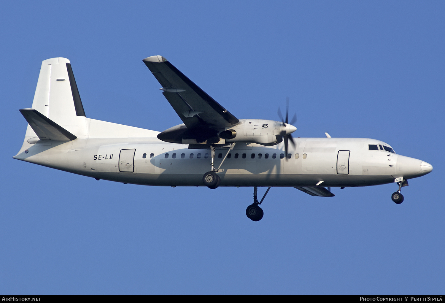 Aircraft Photo of SE-LJI | Fokker 50 | AirBaltic | AirHistory.net #188554