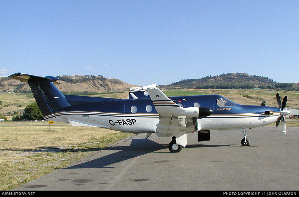 Aircraft Photo of C-FASP | Pilatus PC-12/45 | AirHistory.net #188561