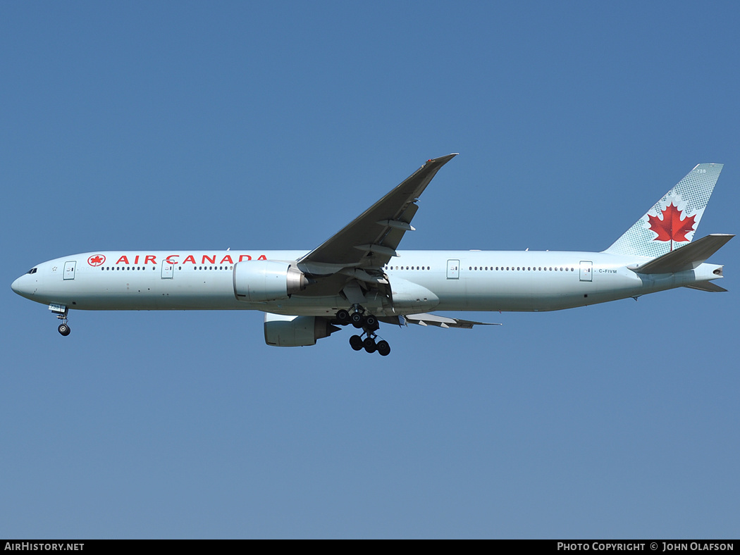 Aircraft Photo of C-FIVM | Boeing 777-333/ER | Air Canada | AirHistory.net #188563