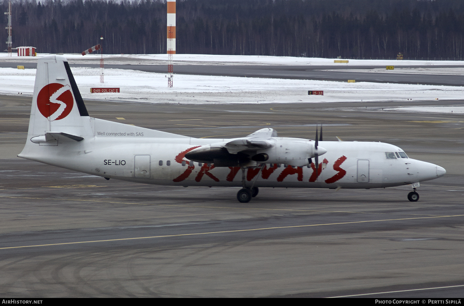 Aircraft Photo of SE-LIO | Fokker 50 | Skyways | AirHistory.net #188590