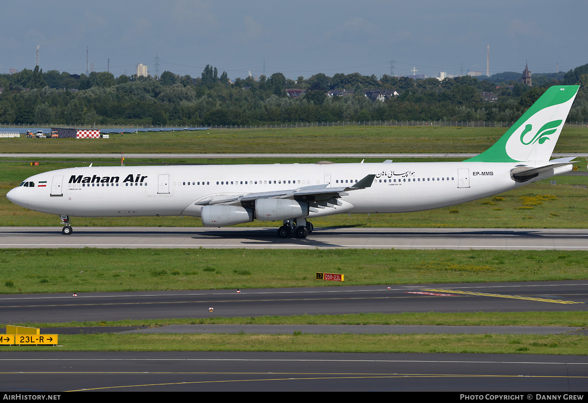 Aircraft Photo of EP-MMB | Airbus A340-311 | Mahan Air | AirHistory.net #188592