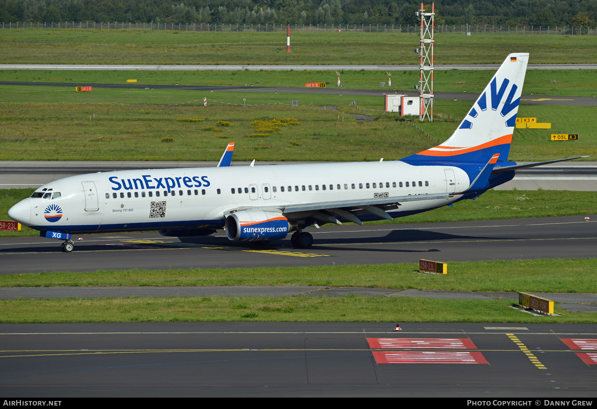 Aircraft Photo of D-ASXG | Boeing 737-8CX | SunExpress | AirHistory.net #188613