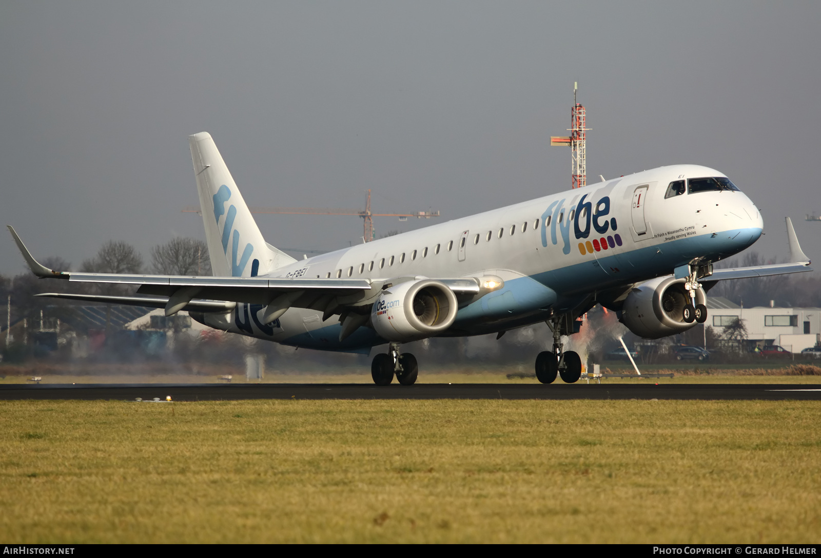 Aircraft Photo of G-FBEI | Embraer 195LR (ERJ-190-200LR) | Flybe | AirHistory.net #188615