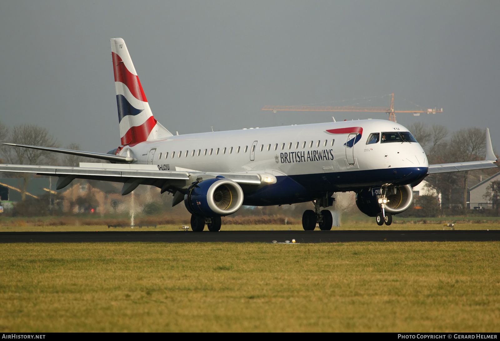 Aircraft Photo of G-LCYU | Embraer 190SR (ERJ-190-100SR) | British Airways | AirHistory.net #188616