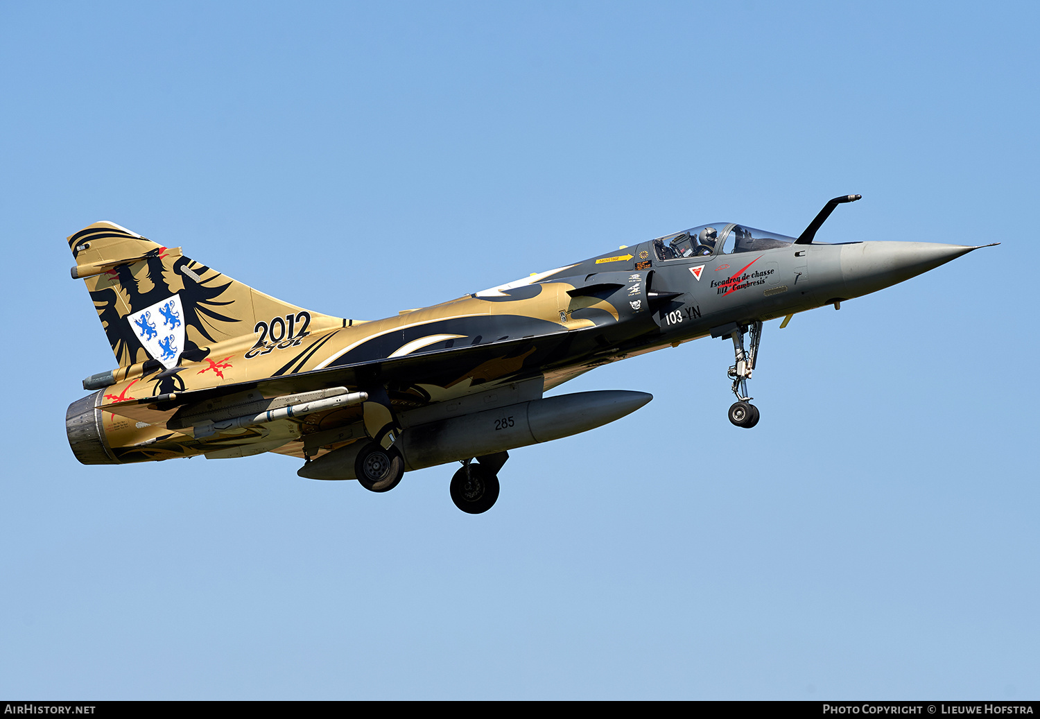Aircraft Photo of 103 | Dassault Mirage 2000C | France - Air Force | AirHistory.net #188619