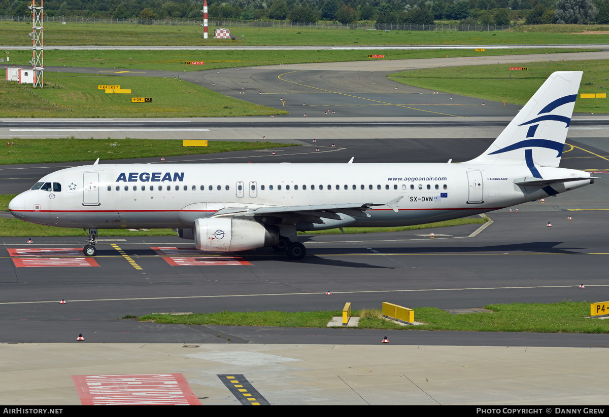 Aircraft Photo of SX-DVN | Airbus A320-232 | Aegean Airlines | AirHistory.net #188620