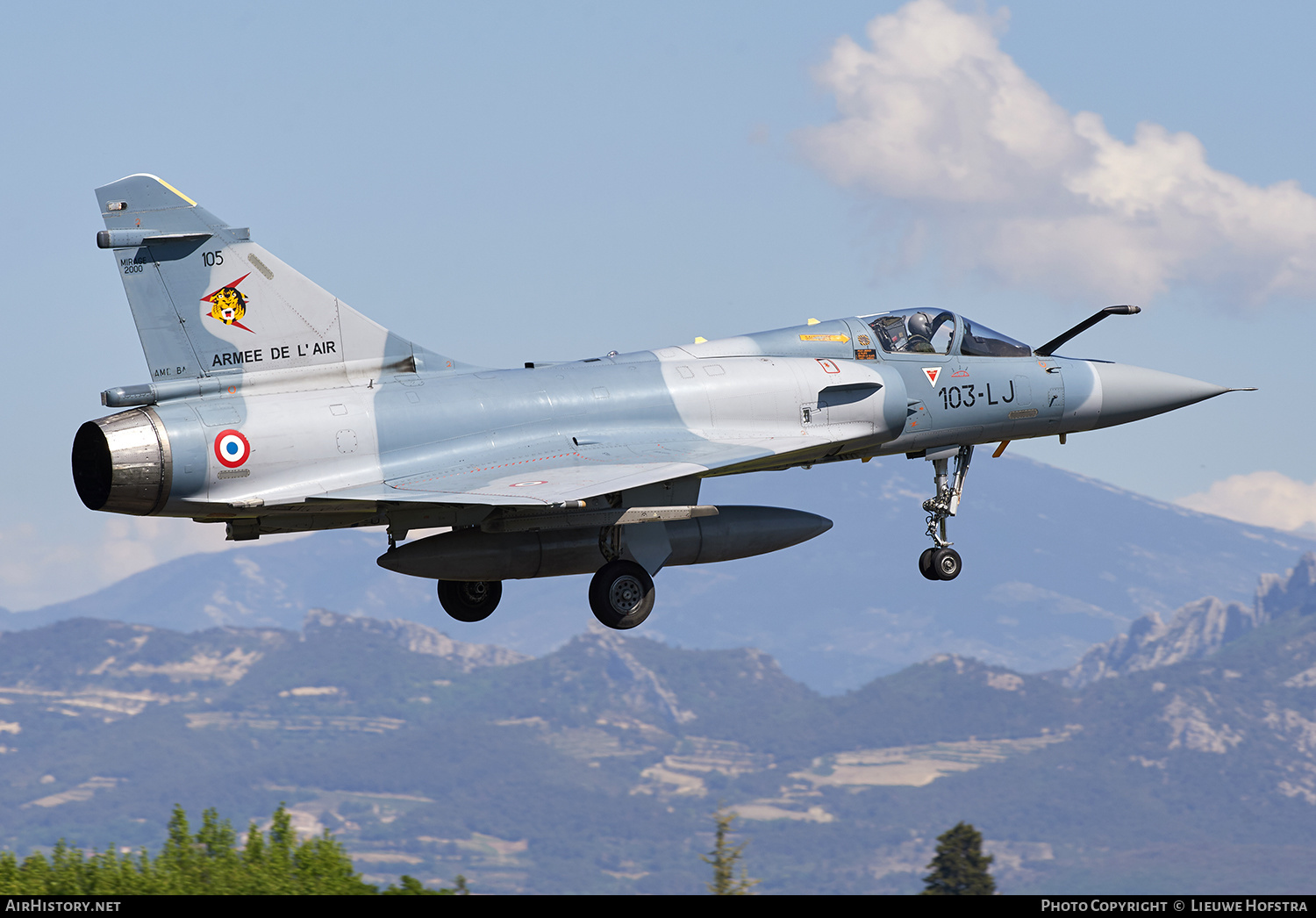 Aircraft Photo of 105 | Dassault Mirage 2000C | France - Air Force | AirHistory.net #188624