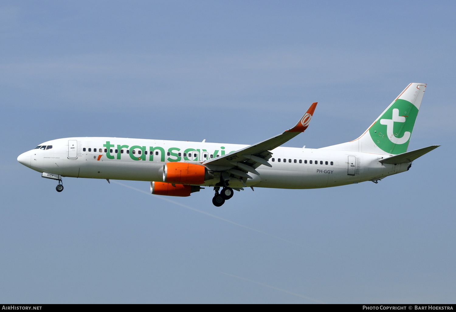 Aircraft Photo of PH-GGY | Boeing 737-8EH | Transavia | AirHistory.net #188642