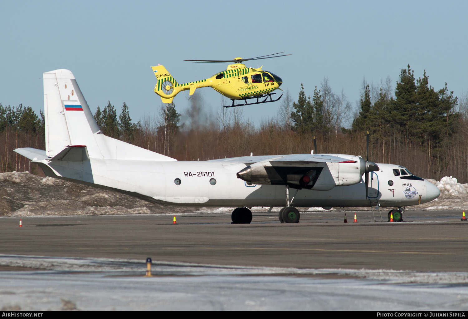 Aircraft Photo of RA-26101 | Antonov An-26B | Pskovavia | AirHistory.net #188644