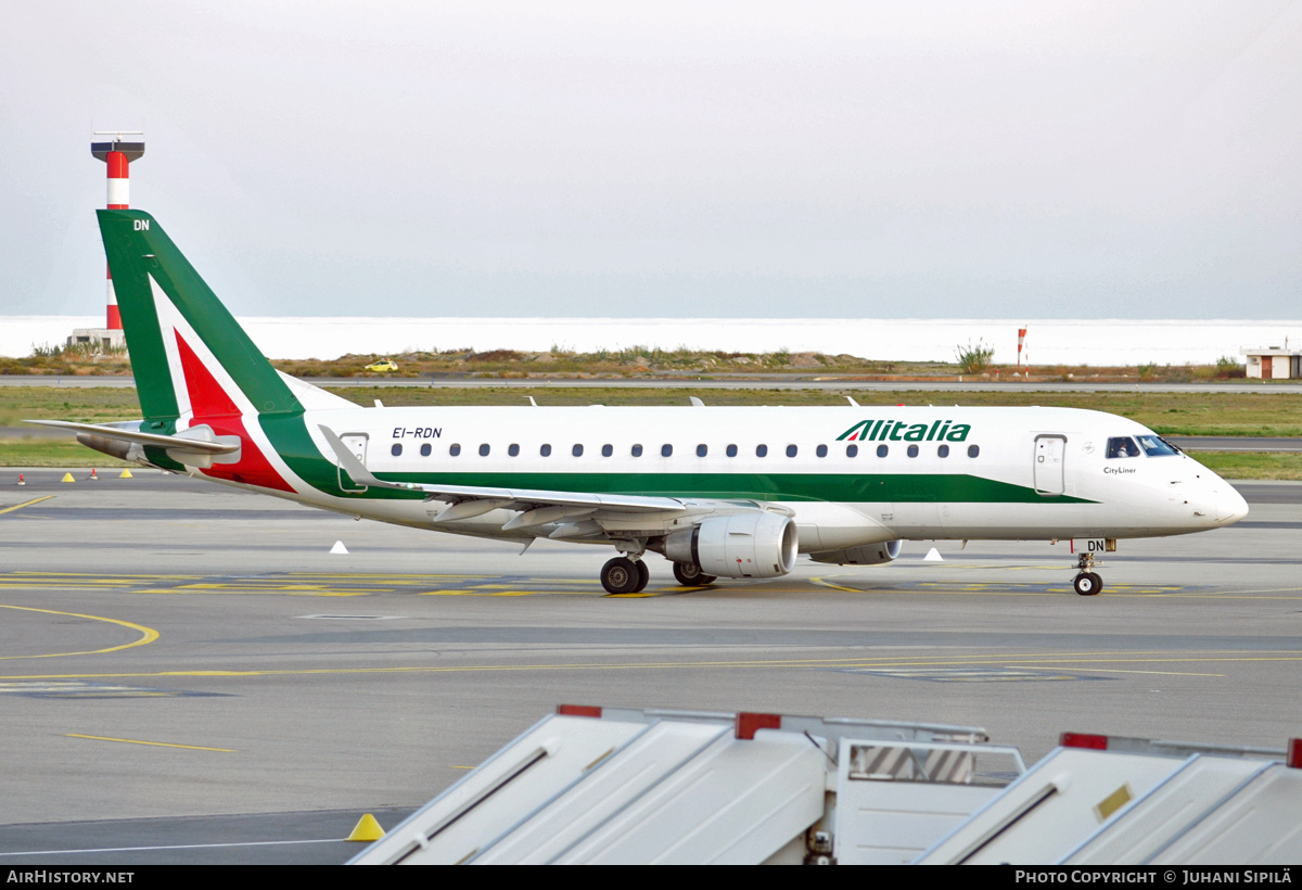 Aircraft Photo of EI-RDN | Embraer 175STD (ERJ-170-200STD) | Alitalia CityLiner | AirHistory.net #188650