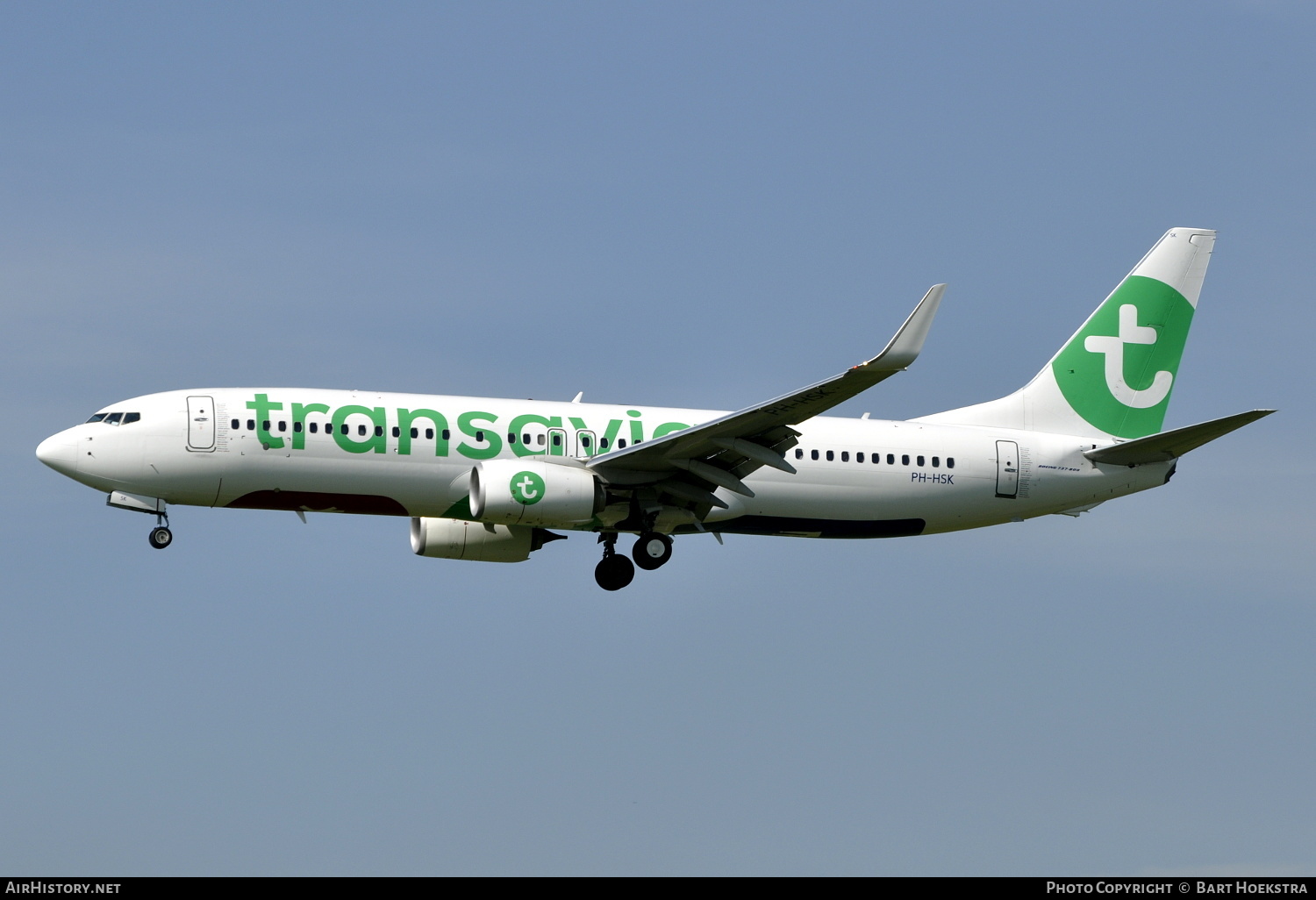 Aircraft Photo of PH-HSK | Boeing 737-8K2 | Transavia | AirHistory.net #188654