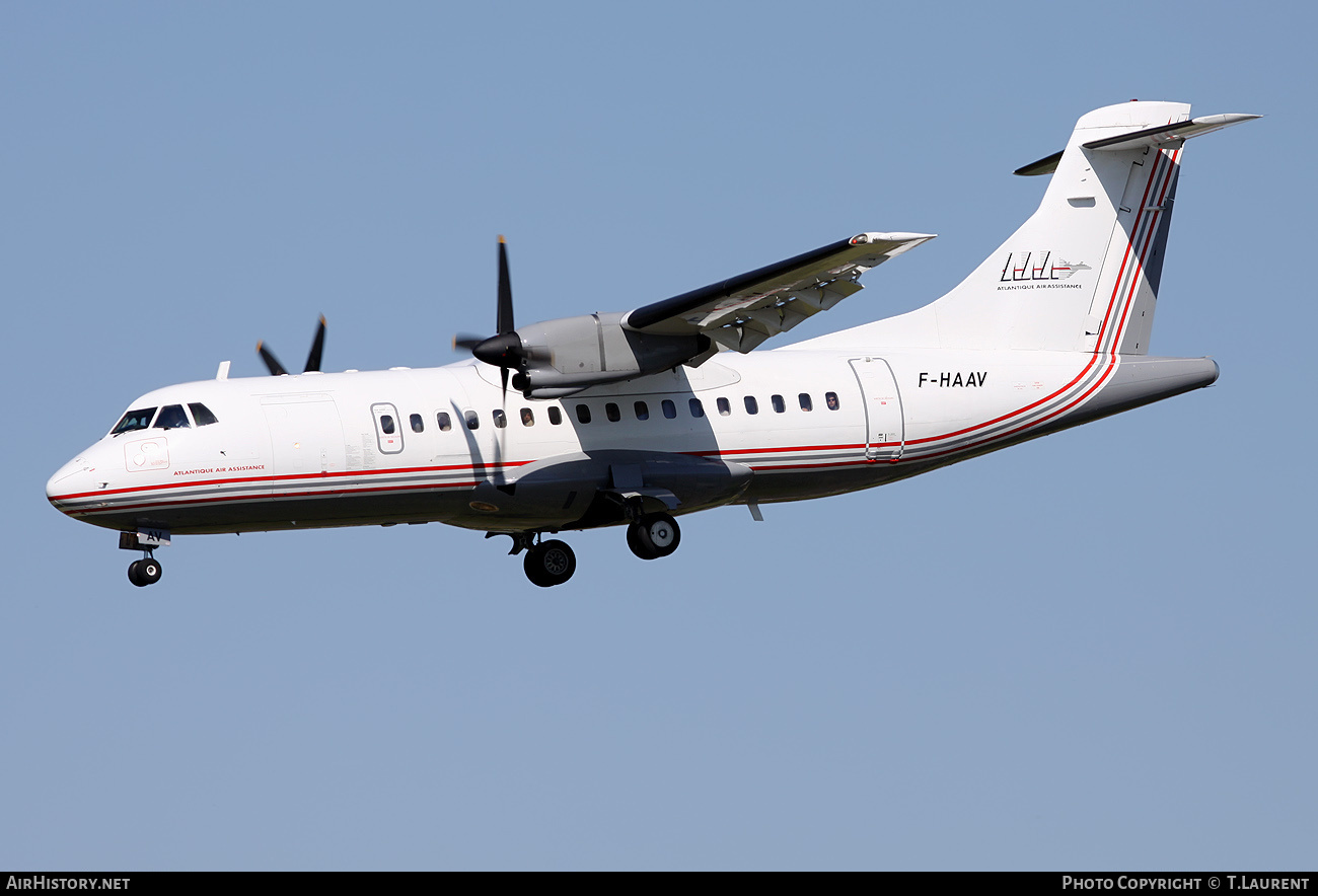 Aircraft Photo of F-HAAV | ATR ATR-42-300 | Atlantique Air Assistance | AirHistory.net #188663