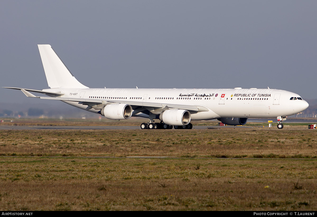 Aircraft Photo of TS-KRT | Airbus A340-541 | Republic of Tunisia | AirHistory.net #188664