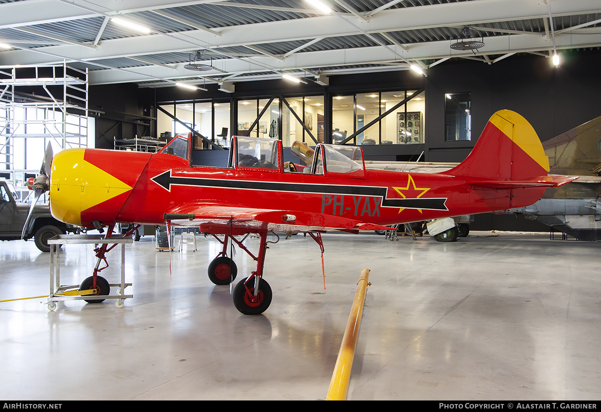 Aircraft Photo of PH-YAX | Yakovlev Yak-52 | Soviet Union - DOSAAF | AirHistory.net #188666