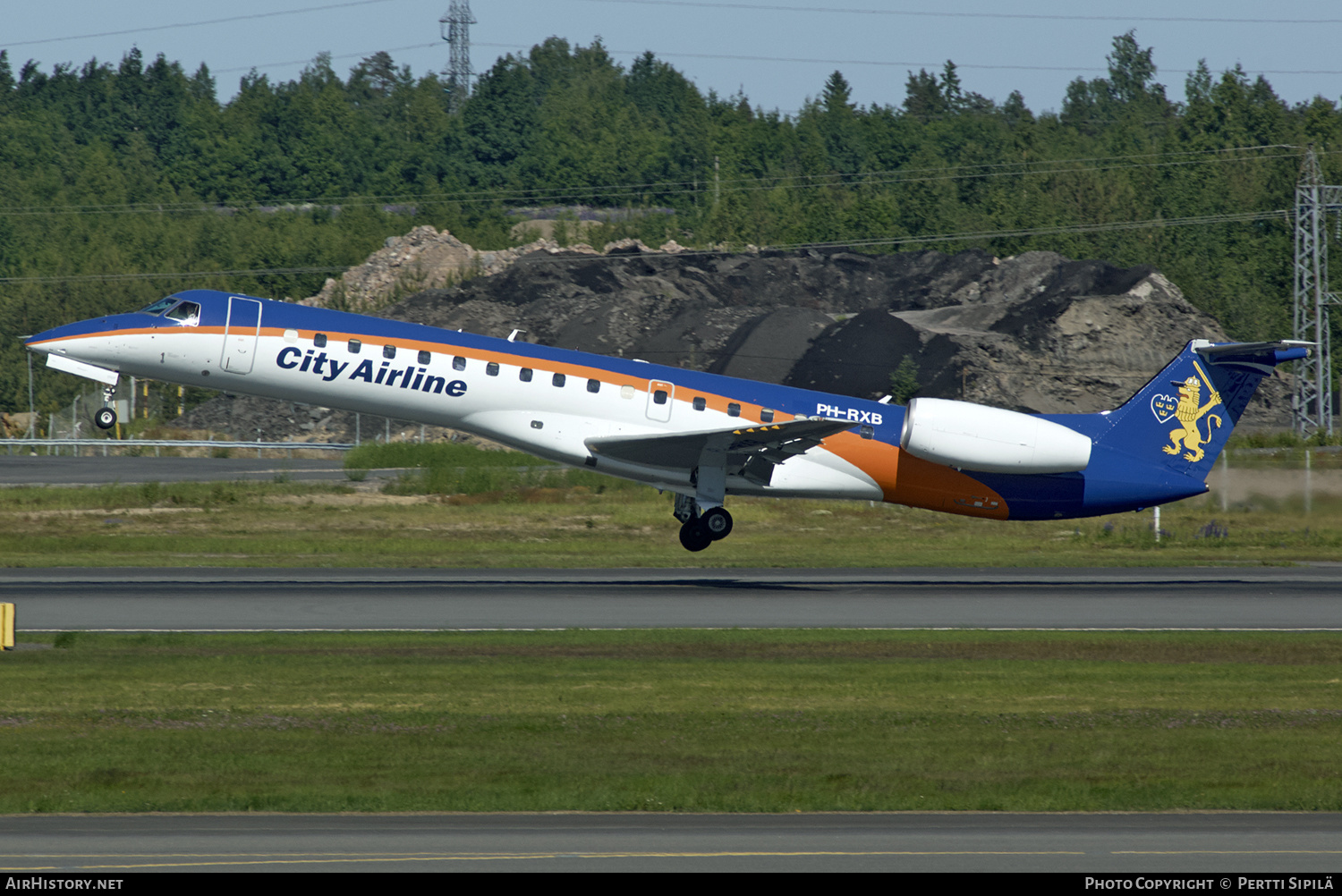 Aircraft Photo of PH-RXB | Embraer ERJ-145MP (EMB-145MP) | City Airline | AirHistory.net #188669