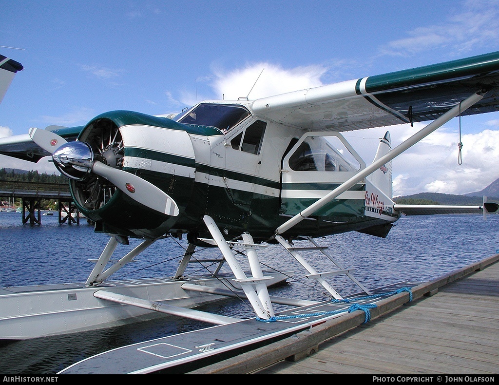 Aircraft Photo of C-FOCQ | De Havilland Canada DHC-2 Beaver Mk.1 | Pacific Wings Airlines | AirHistory.net #188681