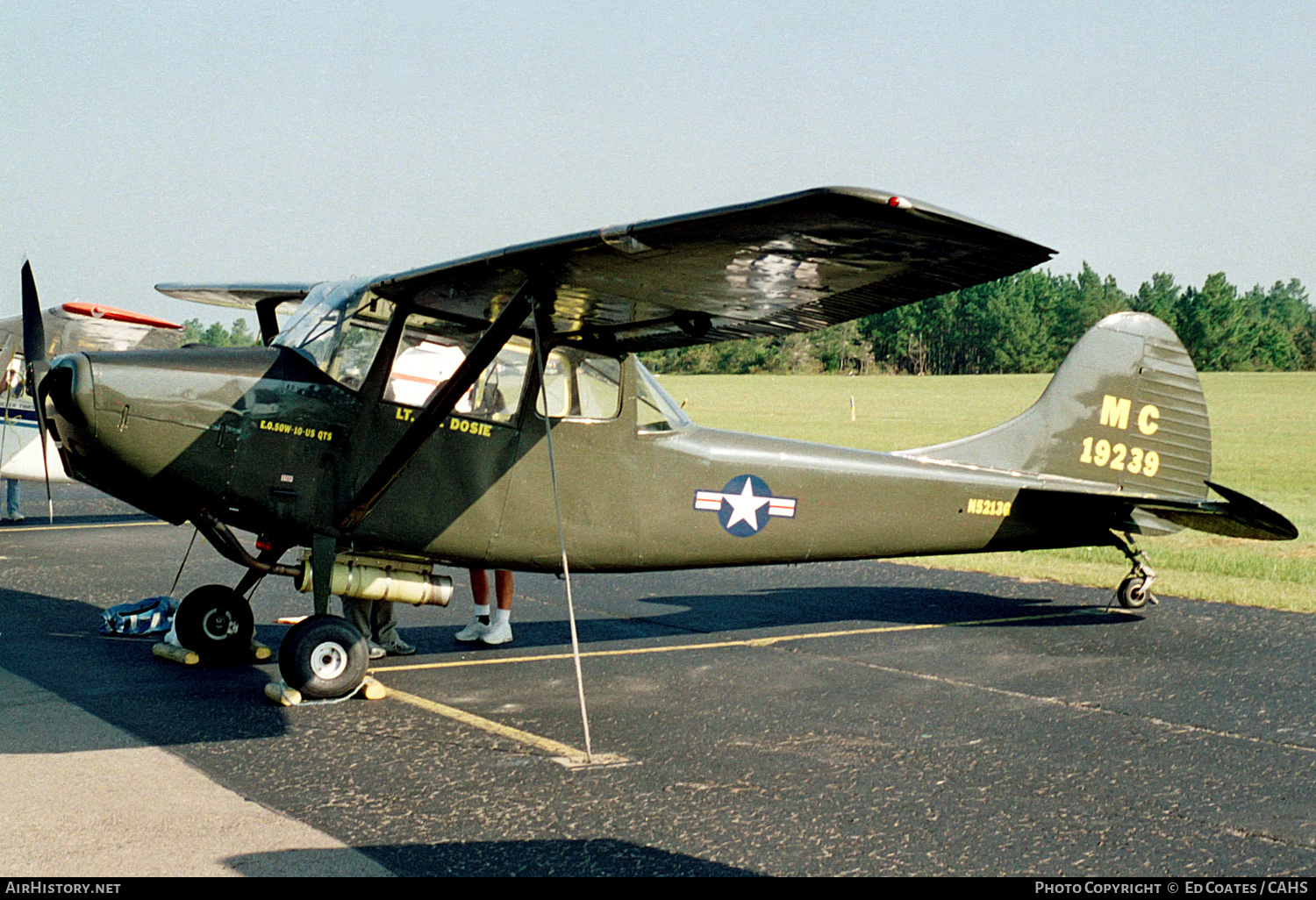 Aircraft Photo of N5213G / 19239 | Cessna O-1A Bird Dog (305A/L-19A) | USA - Army | AirHistory.net #188693