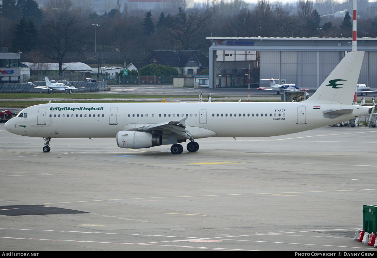 Aircraft Photo of YI-AGR | Airbus A321-231 | Iraqi Airways | AirHistory.net #188698