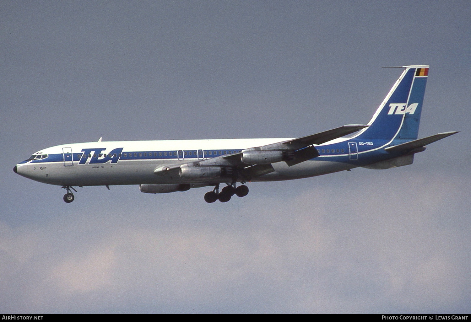 Aircraft Photo of OO-TED | Boeing 707-131 | TEA - Trans European Airways | AirHistory.net #188706