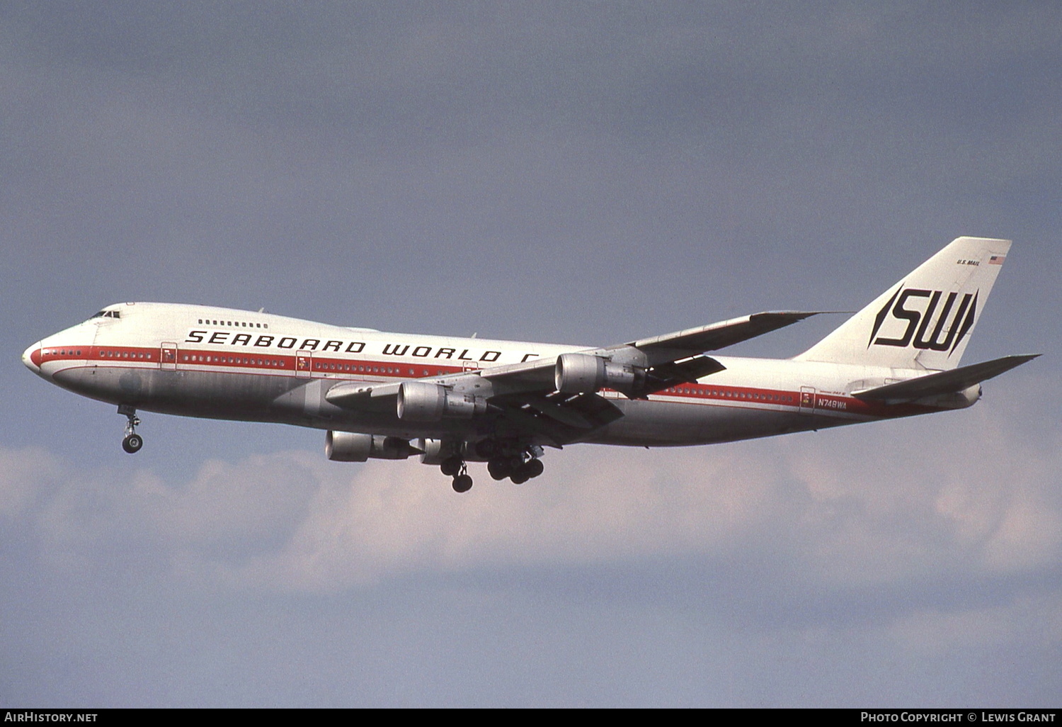 Aircraft Photo of N748WA | Boeing 747-273C | Seaboard World Airlines | AirHistory.net #188707