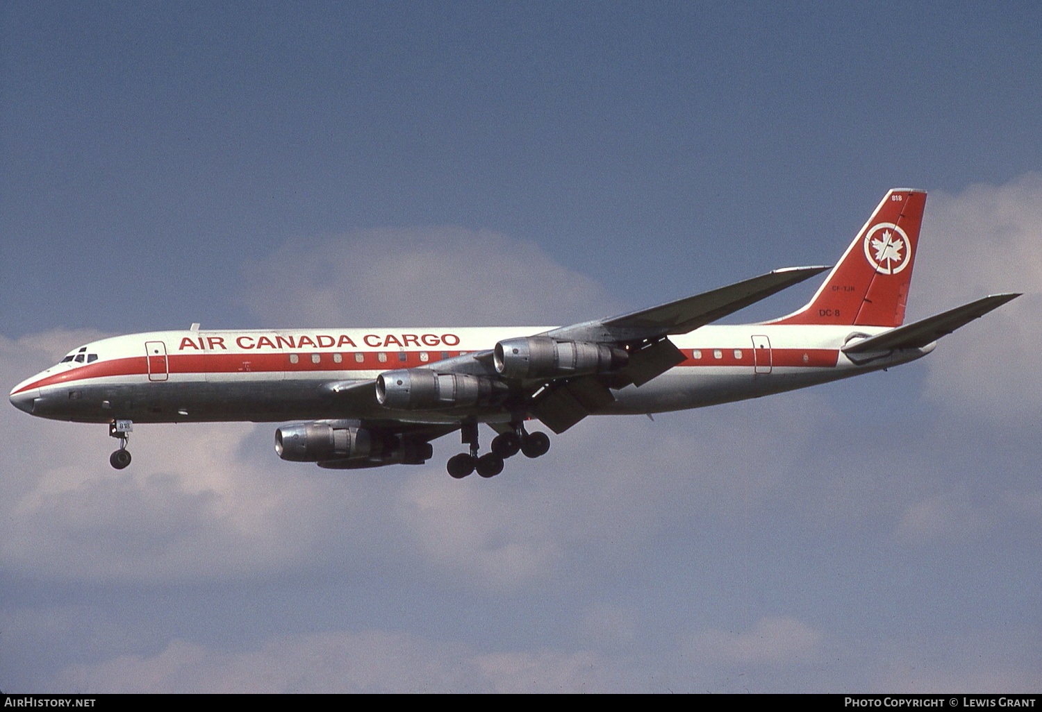 Aircraft Photo of CF-TJR | Douglas DC-8-54CF Jet Trader | Air Canada Cargo | AirHistory.net #188712