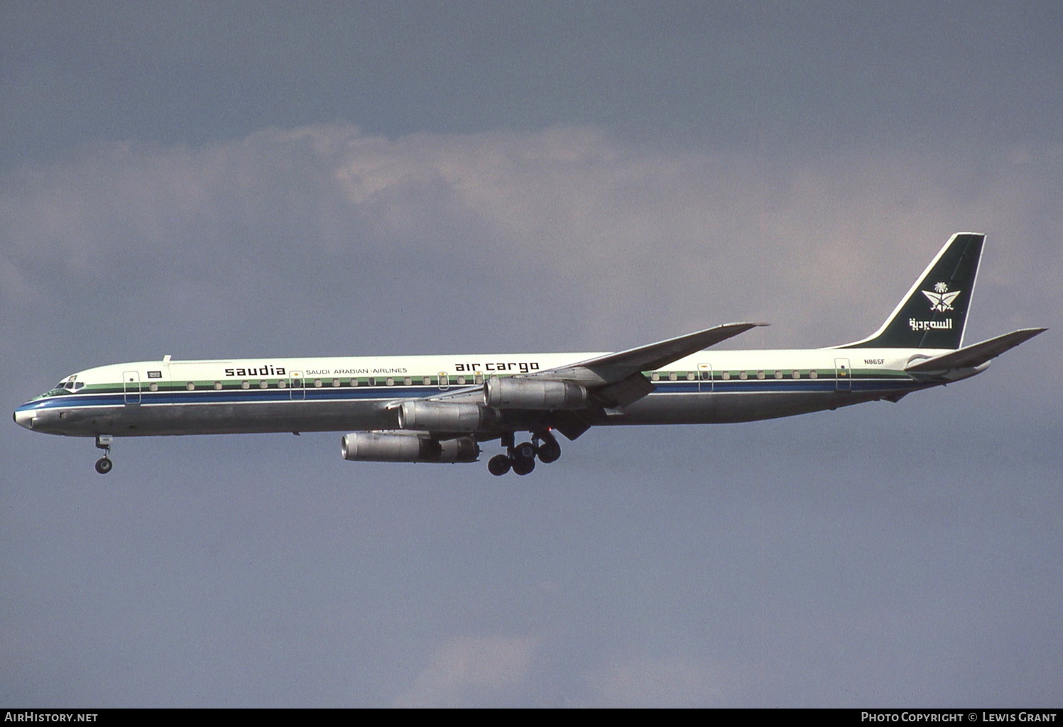 Aircraft Photo of N865F | McDonnell Douglas DC-8-63CF | Saudia - Saudi Arabian Airlines Air Cargo | AirHistory.net #188715
