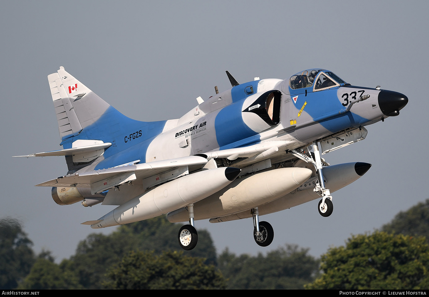 Aircraft Photo of C-FGZS | McDonnell Douglas A-4N Skyhawk II | Discovery Air Defence Services | AirHistory.net #188716