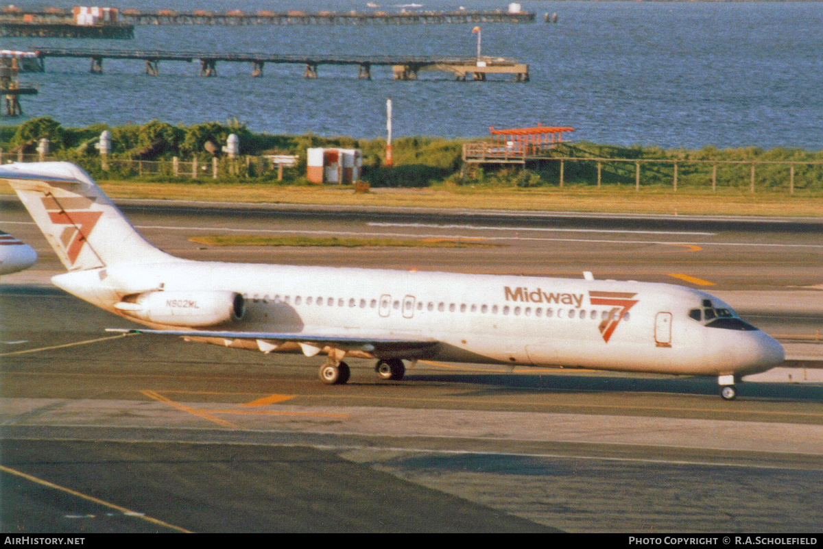 Aircraft Photo of N902ML | McDonnell Douglas DC-9-32 | Midway Airlines | AirHistory.net #188728