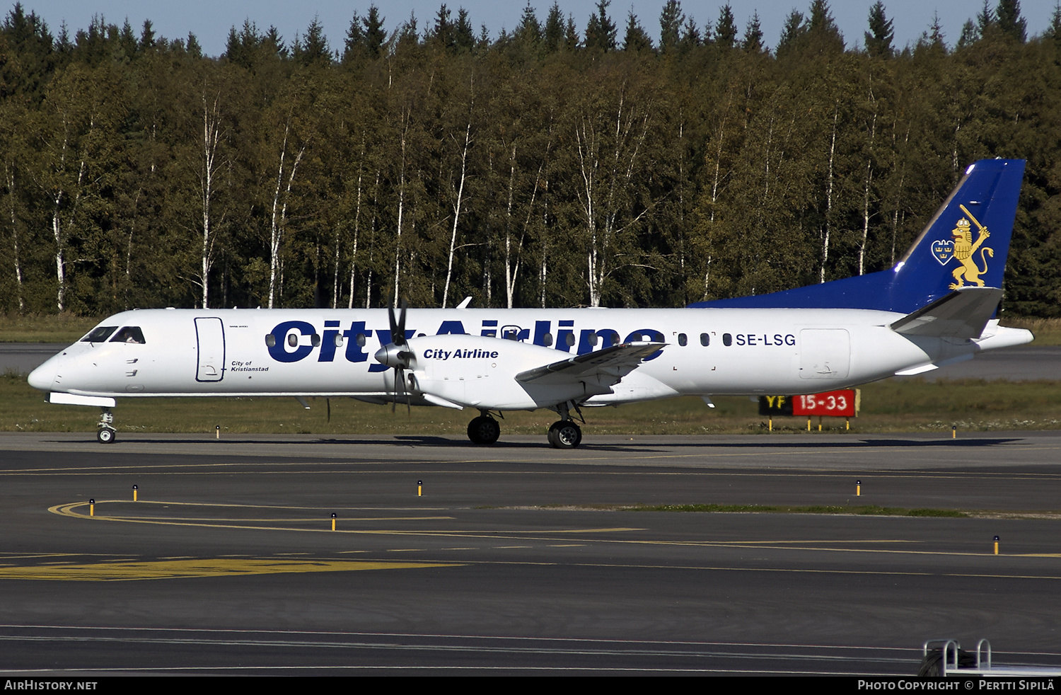 Aircraft Photo of SE-LSG | Saab 2000 | City Airline | AirHistory.net #188745