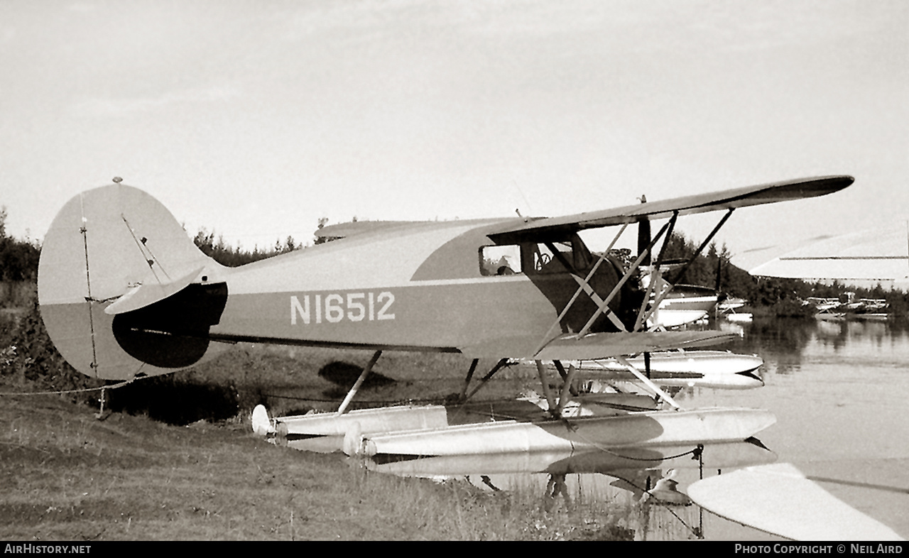 Aircraft Photo of N16512 | Waco YKS-6 | AirHistory.net #188747