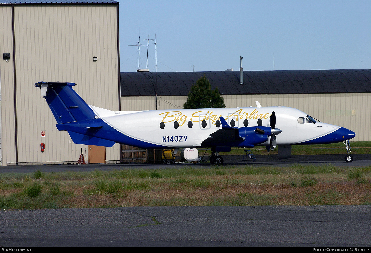 Aircraft Photo of N140ZV | Beech 1900D | Big Sky Airlines | AirHistory.net #188748