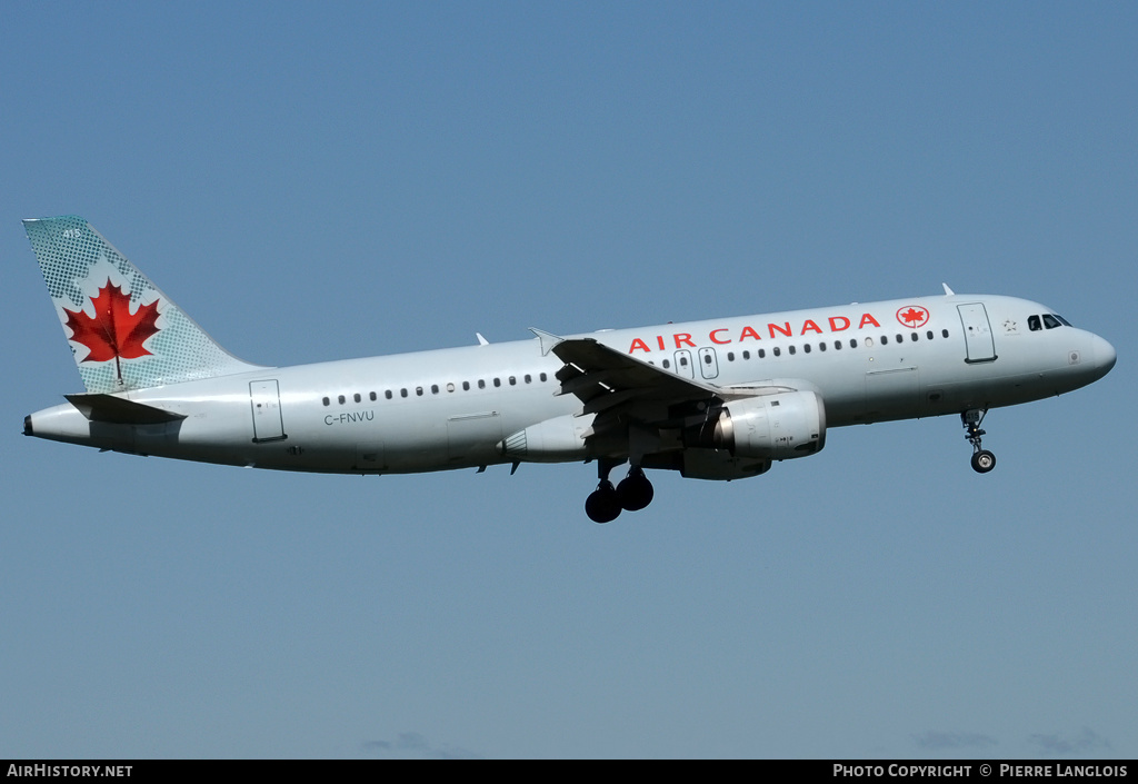 Aircraft Photo of C-FNVU | Airbus A320-211 | Air Canada | AirHistory.net #188753