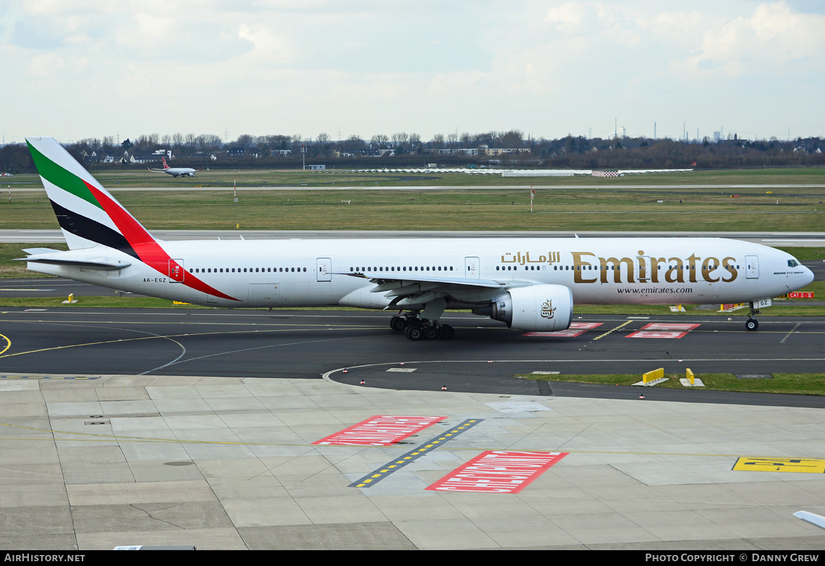 Aircraft Photo of A6-EGZ | Boeing 777-31H/ER | Emirates | AirHistory.net #188755