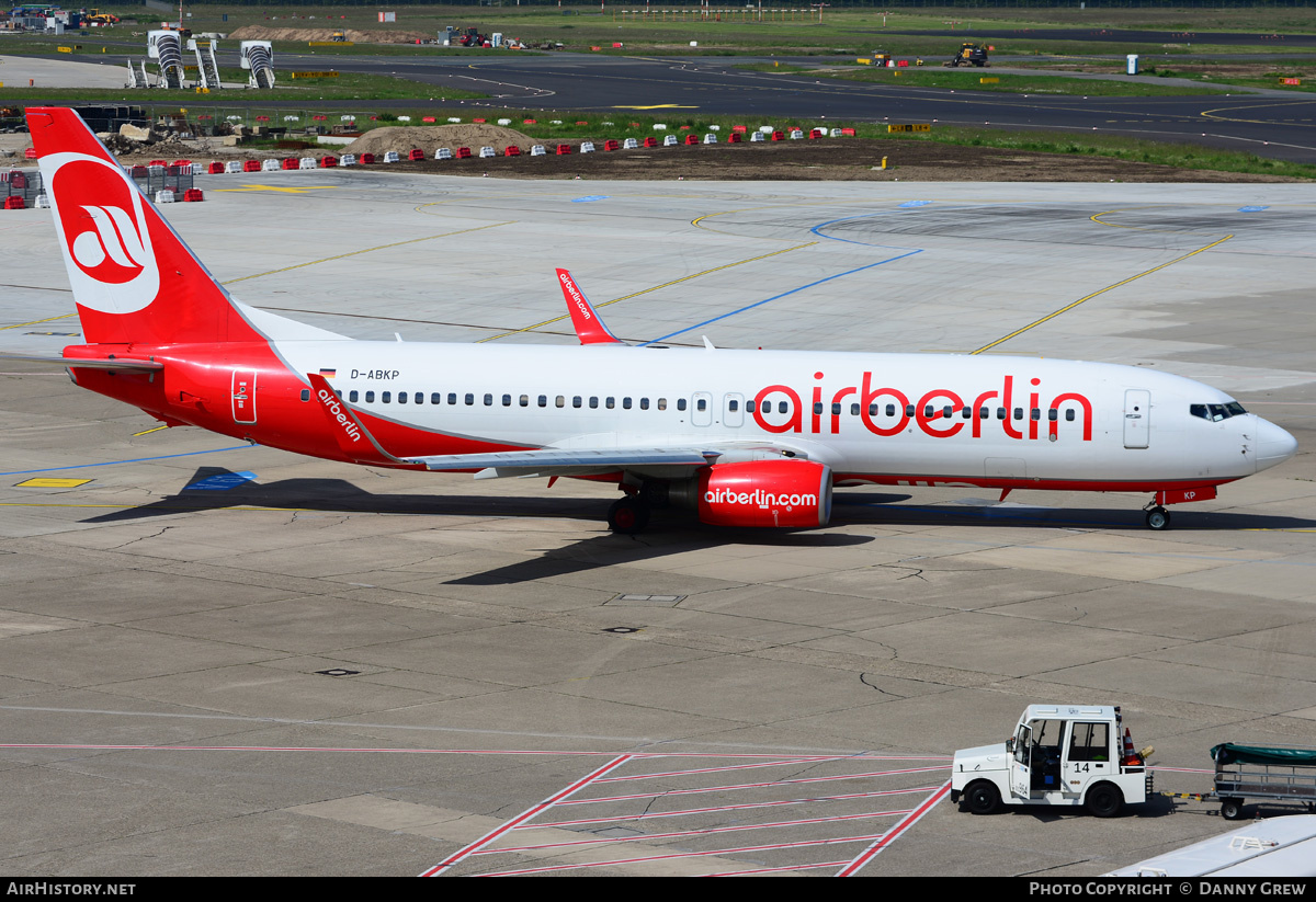 Aircraft Photo of D-ABKP | Boeing 737-86J | Air Berlin | AirHistory.net #188761