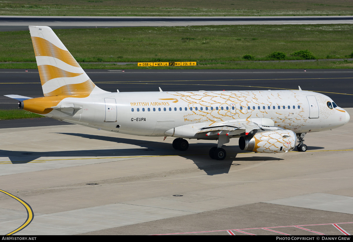 Aircraft Photo of G-EUPA | Airbus A319-131 | British Airways | AirHistory.net #188783