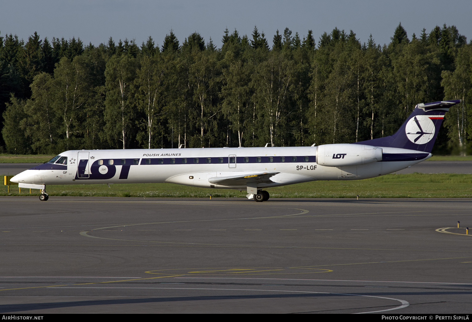 Aircraft Photo of SP-LGF | Embraer ERJ-145MP (EMB-145MP) | LOT Polish Airlines - Polskie Linie Lotnicze | AirHistory.net #188790