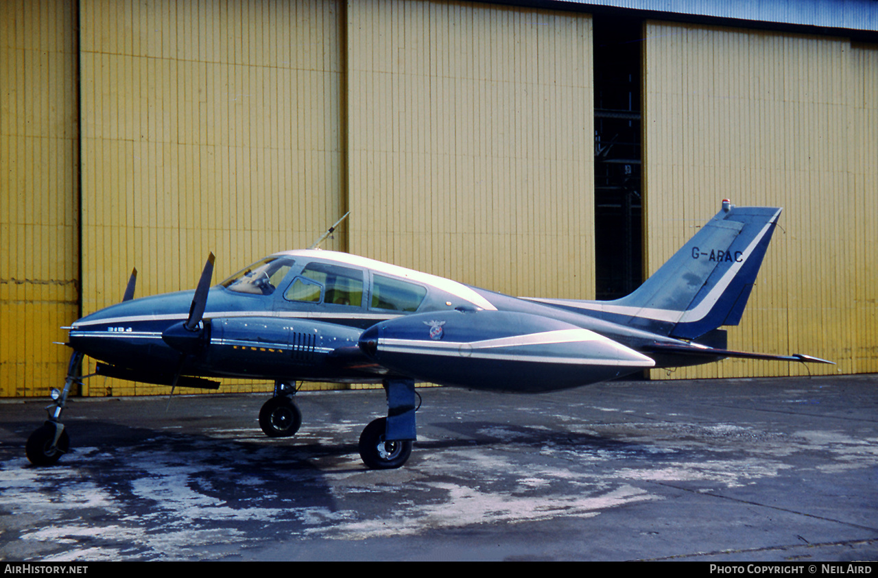 Aircraft Photo of G-ARAC | Cessna 310D | AirHistory.net #188792