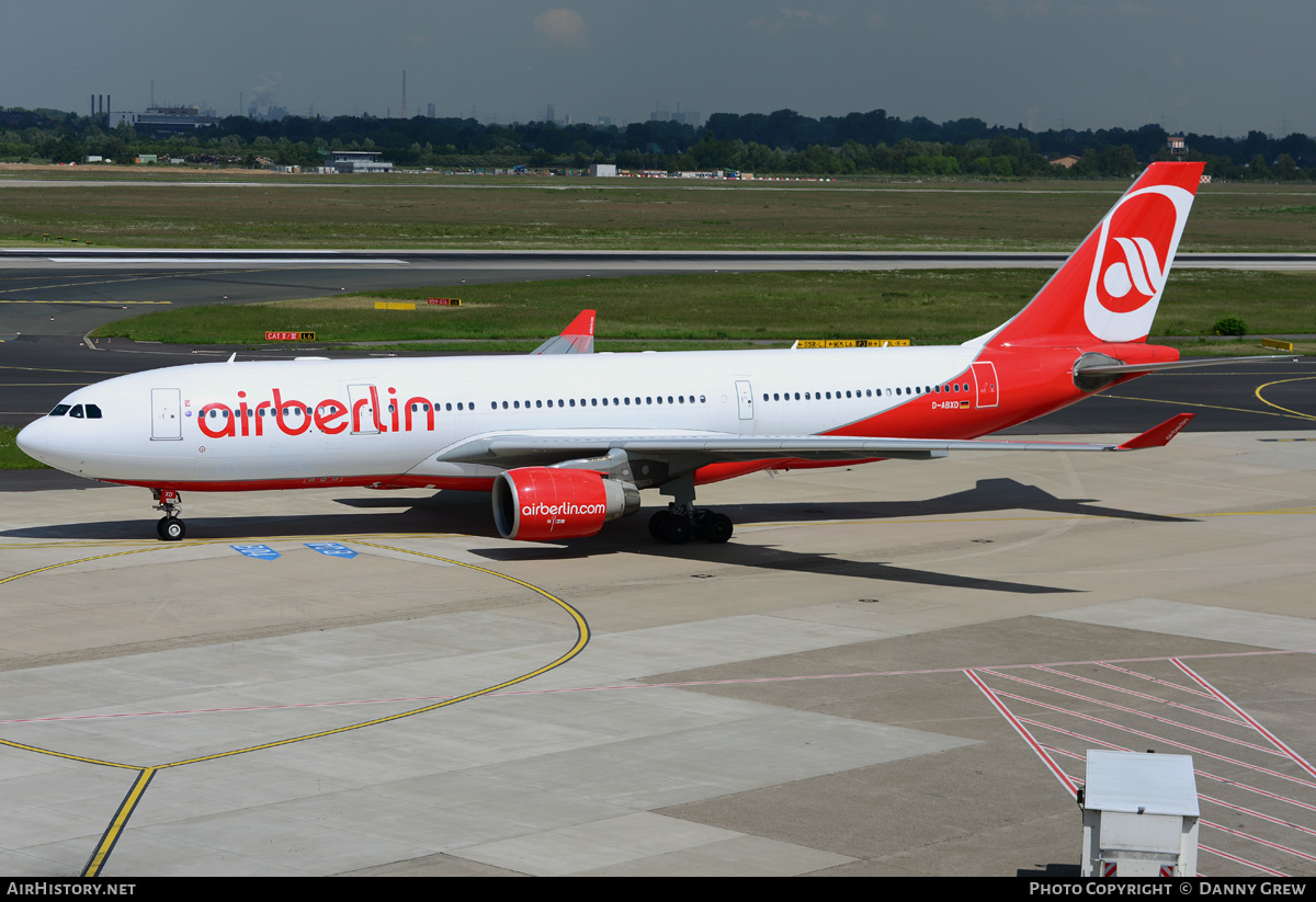 Aircraft Photo of D-ABXD | Airbus A330-223 | Air Berlin | AirHistory.net #188793