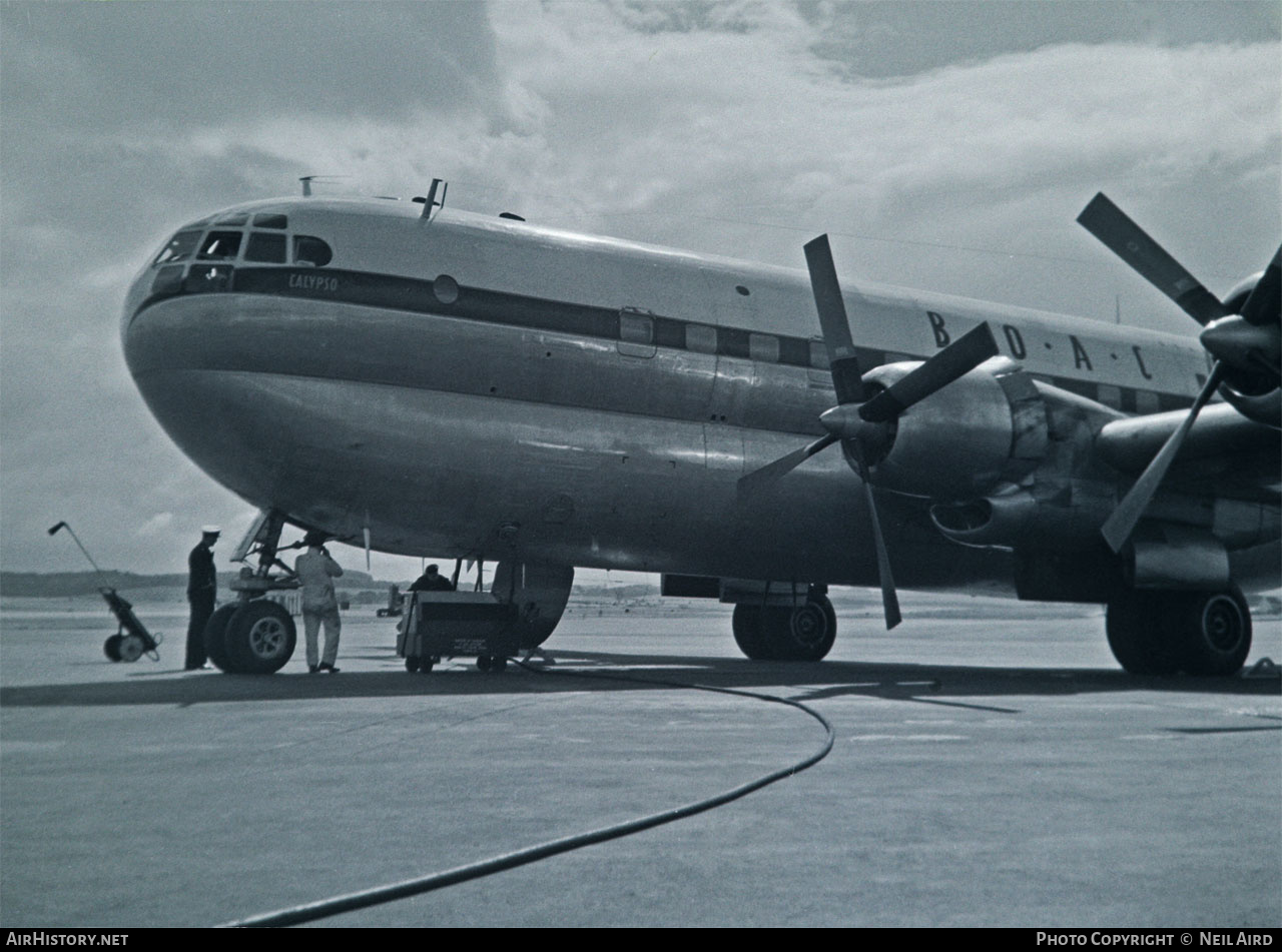 Aircraft Photo of G-ANUB | Boeing 377-10-34 Stratocruiser | BOAC - British Overseas Airways Corporation | AirHistory.net #188796