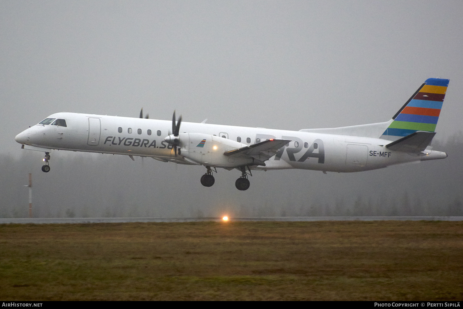 Aircraft Photo of SE-MFF | Saab 2000 | BRA - Braathens Regional Airlines | AirHistory.net #188800