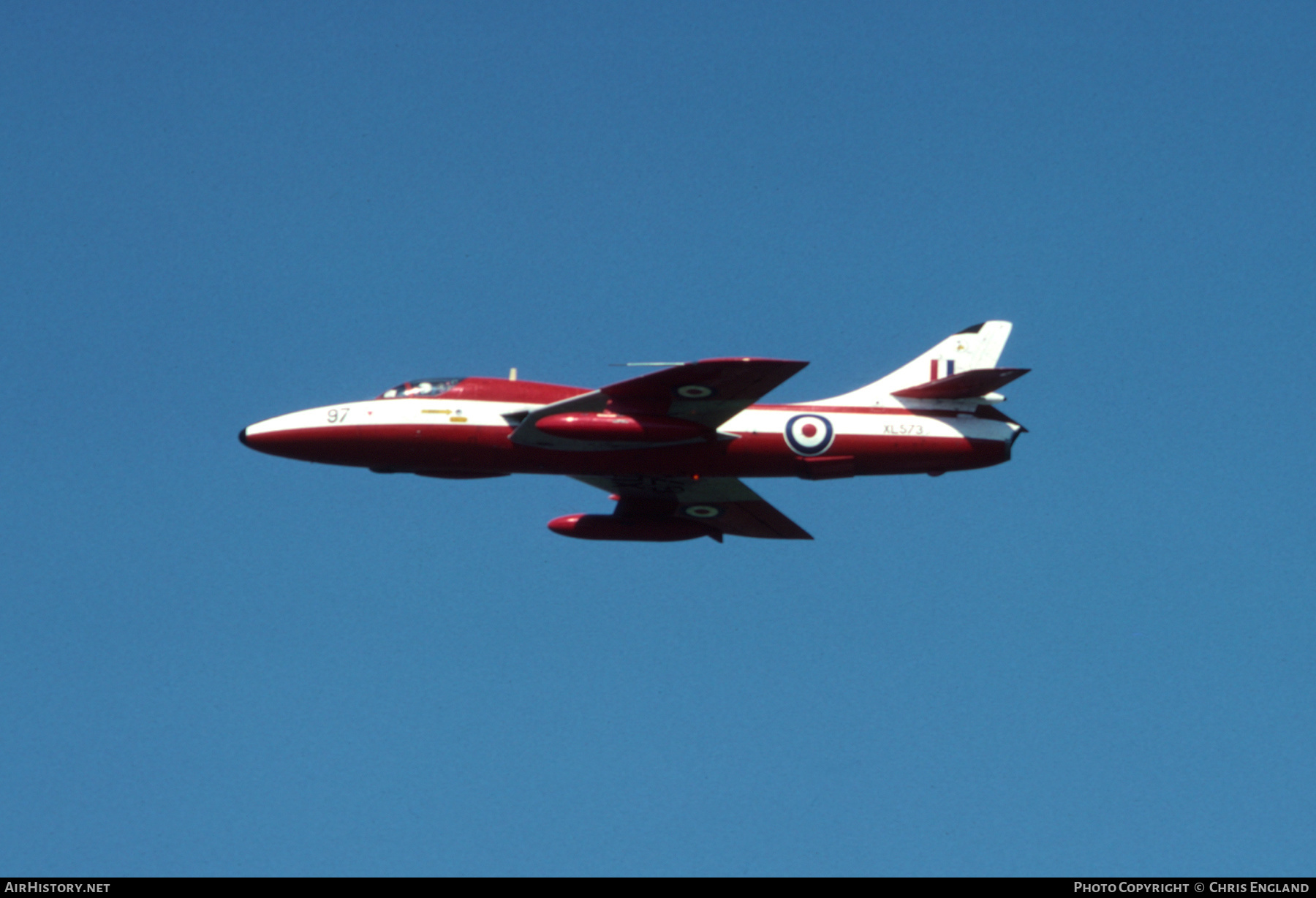 Aircraft Photo of XL573 | Hawker Hunter T7 | UK - Air Force | AirHistory.net #188808