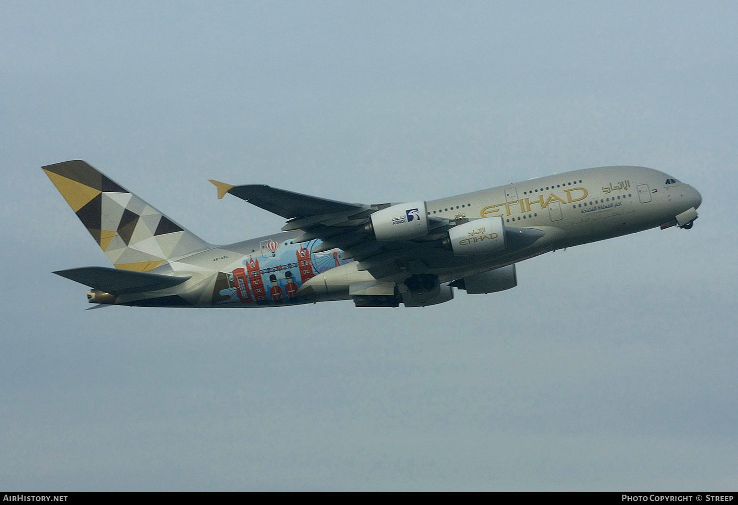 Aircraft Photo of A6-APE | Airbus A380-861 | Etihad Airways | AirHistory.net #188809