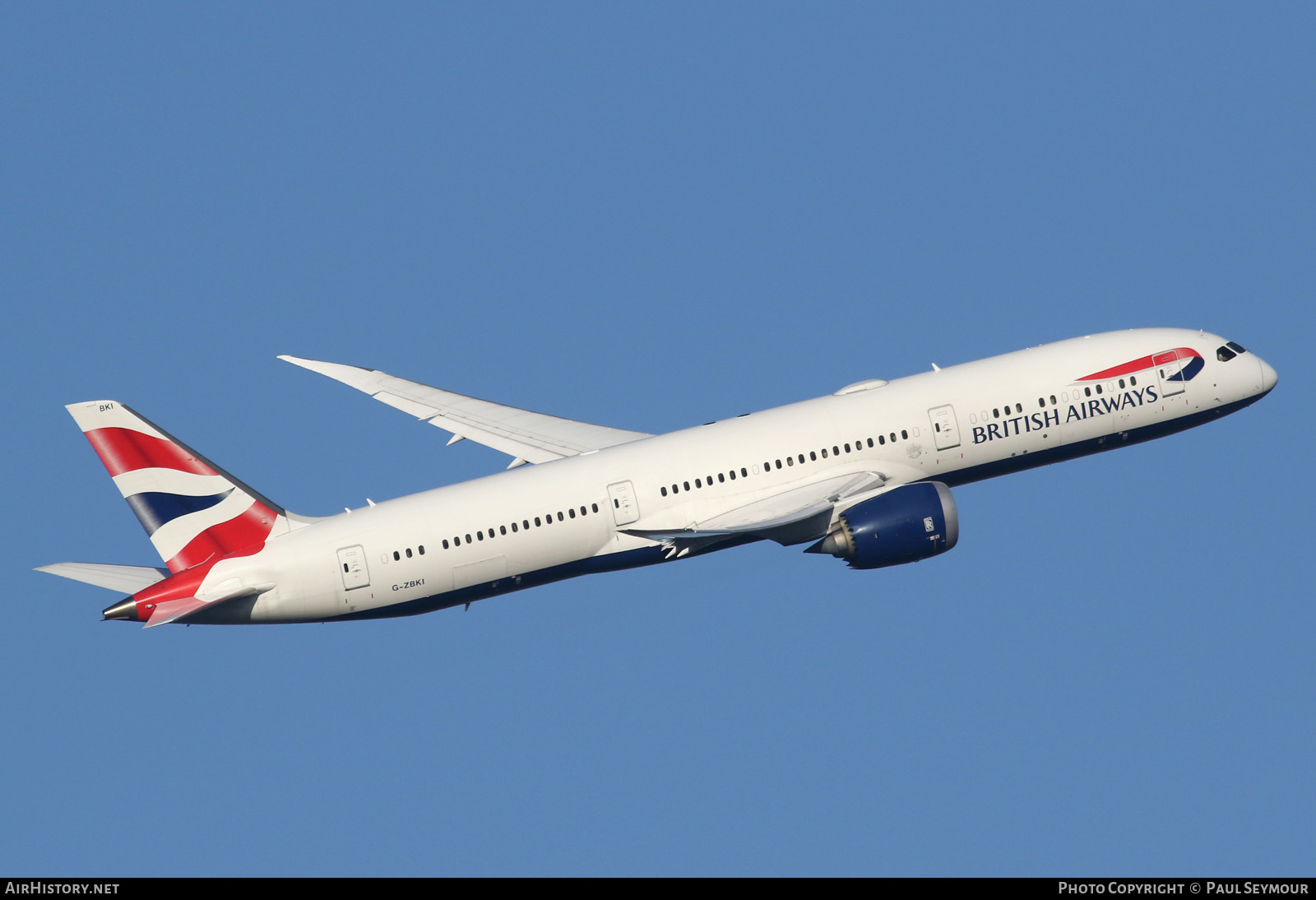 Aircraft Photo of G-ZBKI | Boeing 787-9 Dreamliner | British Airways | AirHistory.net #188826