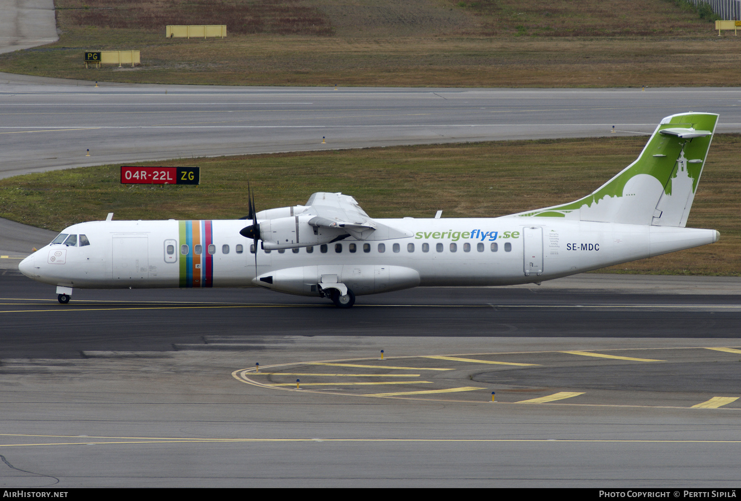 Aircraft Photo of SE-MDC | ATR ATR-72-500 (ATR-72-212A) | Sverigeflyg | AirHistory.net #188836