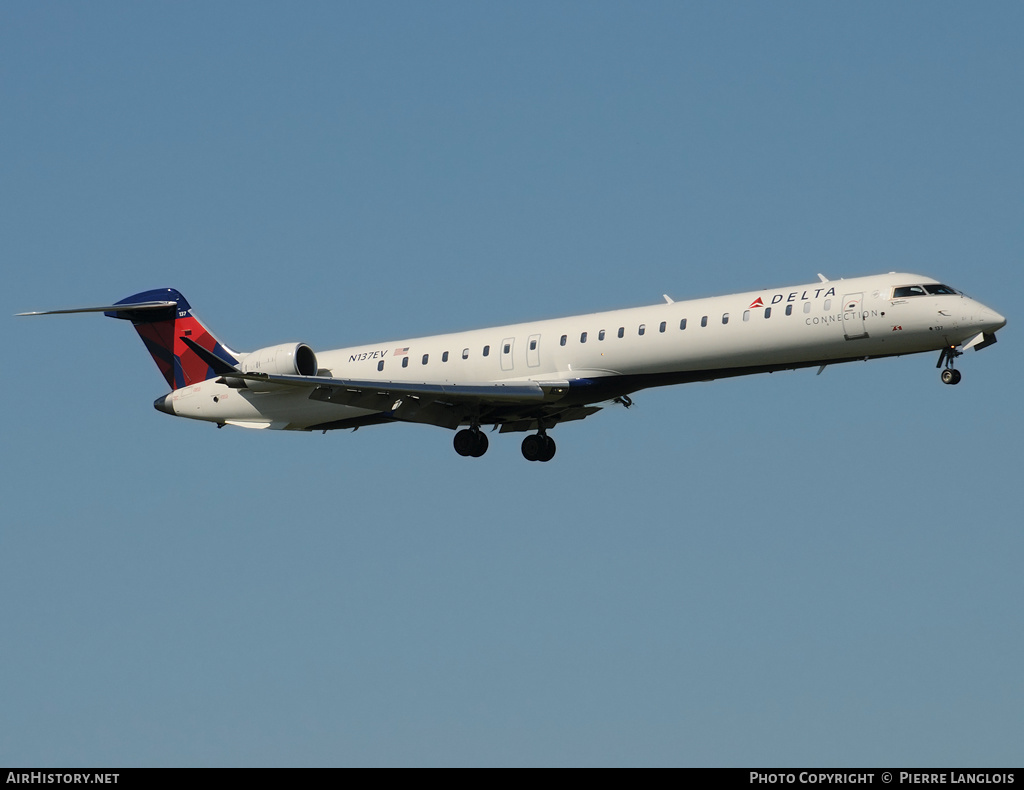 Aircraft Photo of N137EV | Bombardier CRJ-900LR (CL-600-2D24) | Delta Connection | AirHistory.net #188837