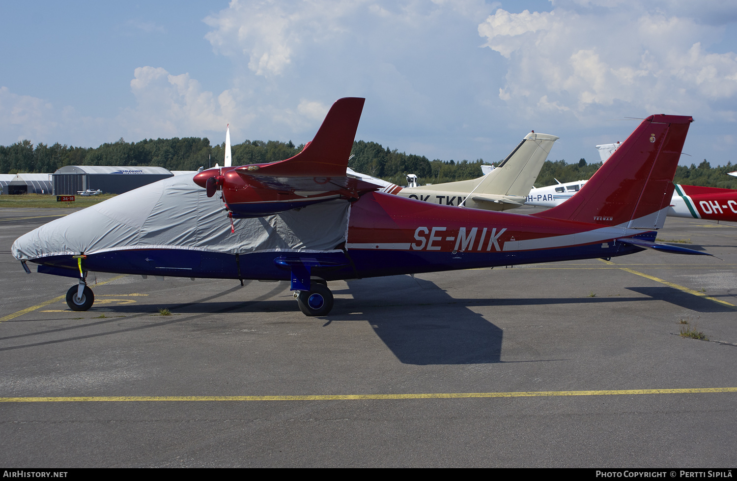 Aircraft Photo of SE-MIK | Tecnam P2006T | AirHistory.net #188838