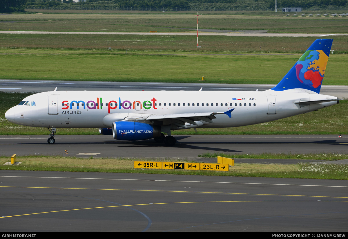 Aircraft Photo of SP-HAD | Airbus A320-232 | Small Planet Airlines | AirHistory.net #188852