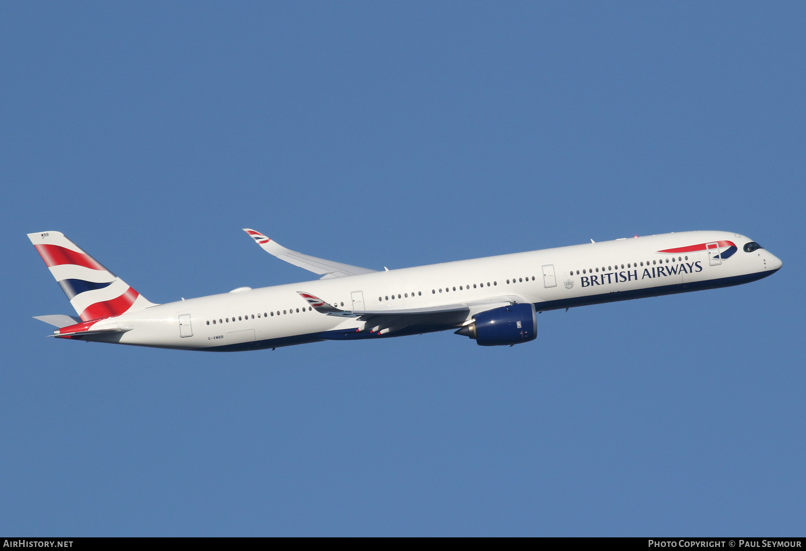 Aircraft Photo of G-XWBB | Airbus A350-1041 | British Airways | AirHistory.net #188857