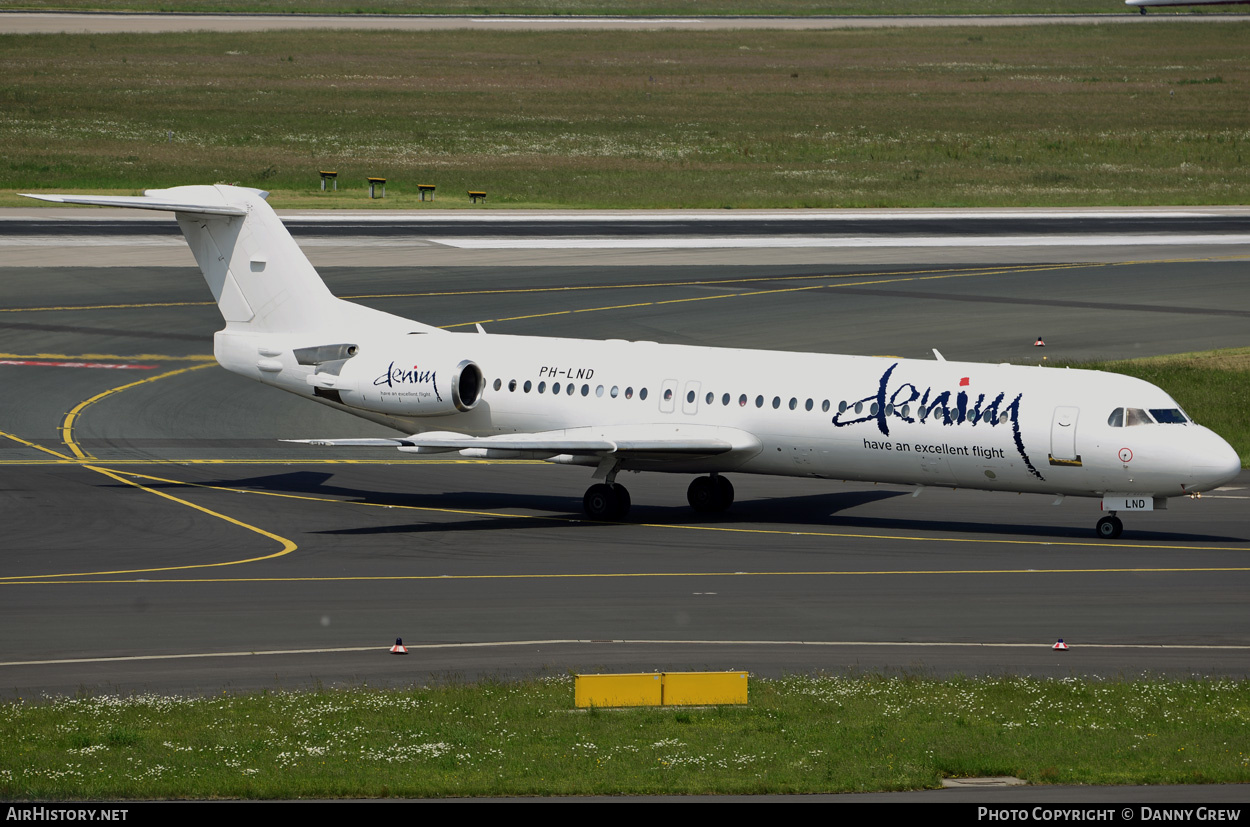 Aircraft Photo of PH-LND | Fokker 100 (F28-0100) | Denim Airways | AirHistory.net #188859